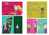 Editorial Portfolio - premium editorial magazine digital illustration book cover | Frame 3
