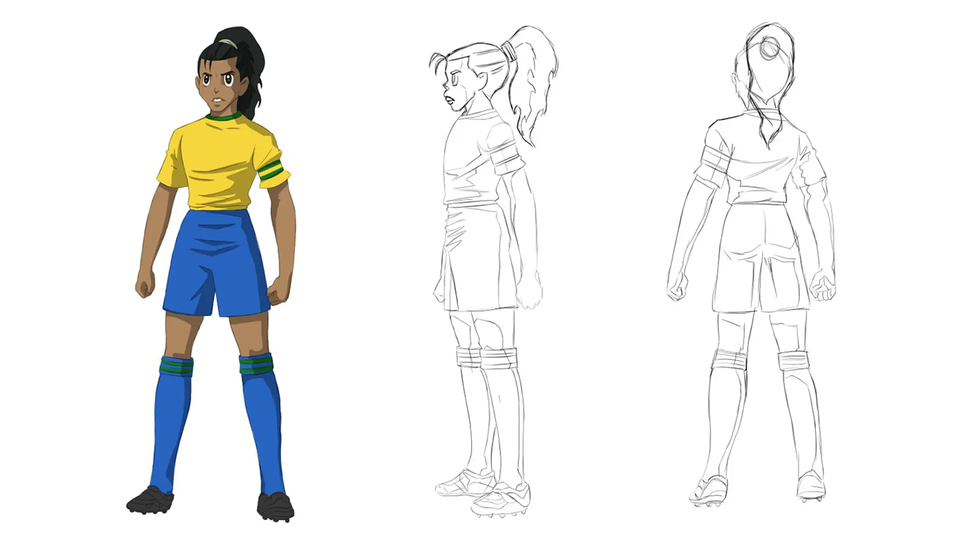 Heaven 11 - cinematic football anime environment layout | Frame 5